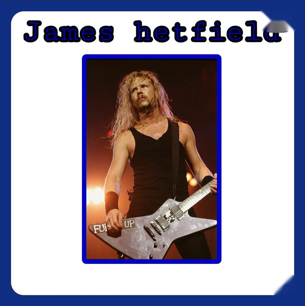 James Hetfield tribute by Gavin